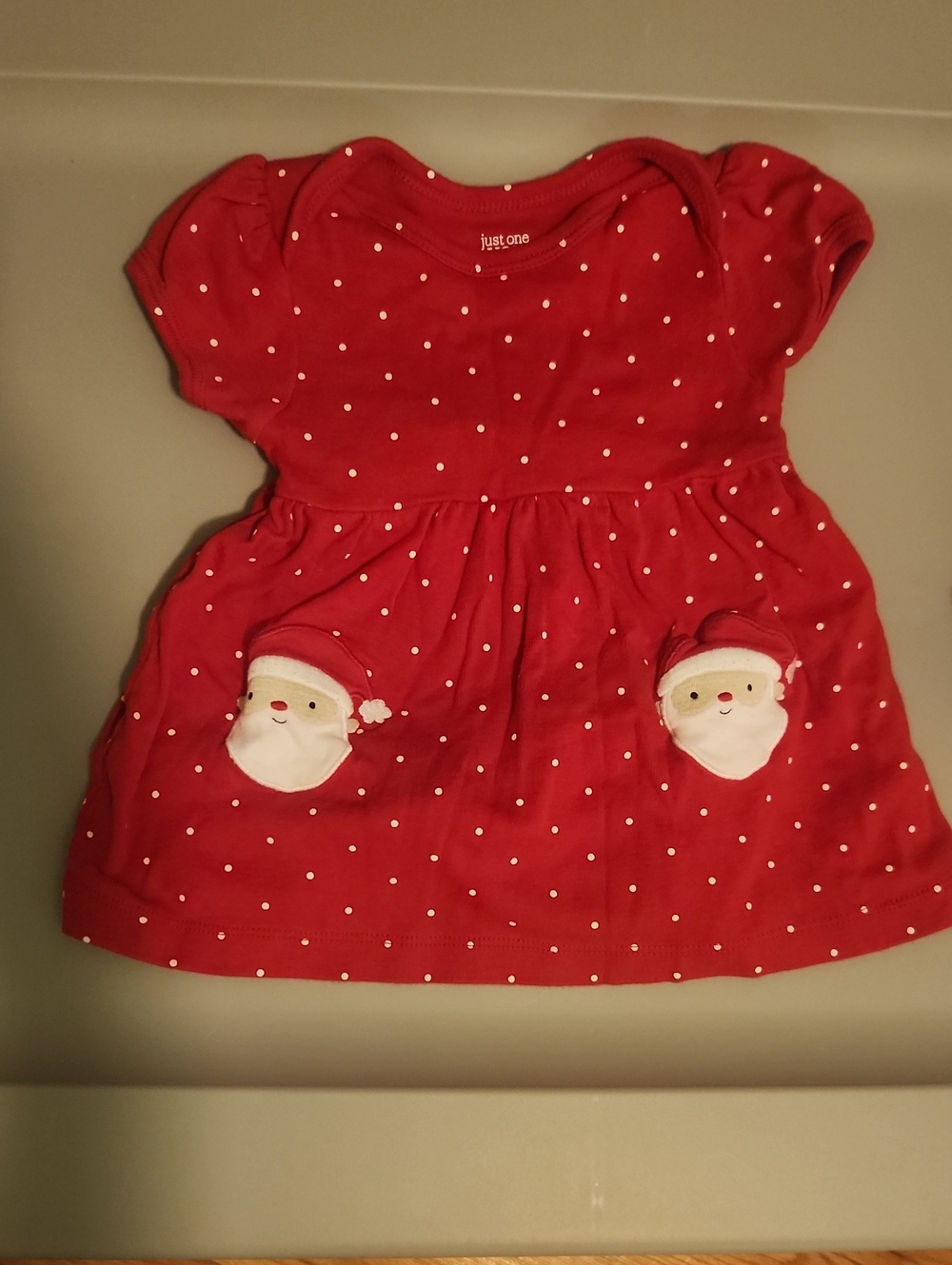 Red Polka Dot Christmas Dress